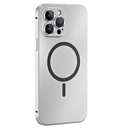 MagSafe iPhone 16 Pro Max Case - Metal, Silver | Protection