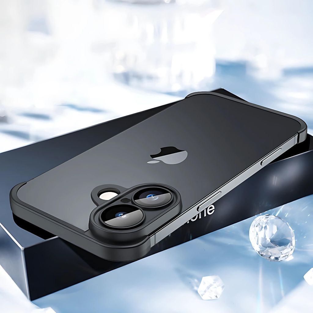 iPhone 16 Pro Max Case Black - Minimalist, Ultra-Thin | Protection