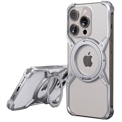 iPhone 16 Pro Max Case - Silver Magnetic | Protection