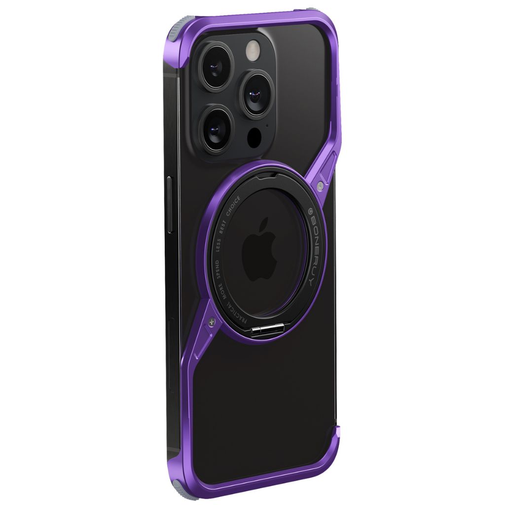 iPhone 16 Pro Max Case - Purple MagSafe | Minimal Style