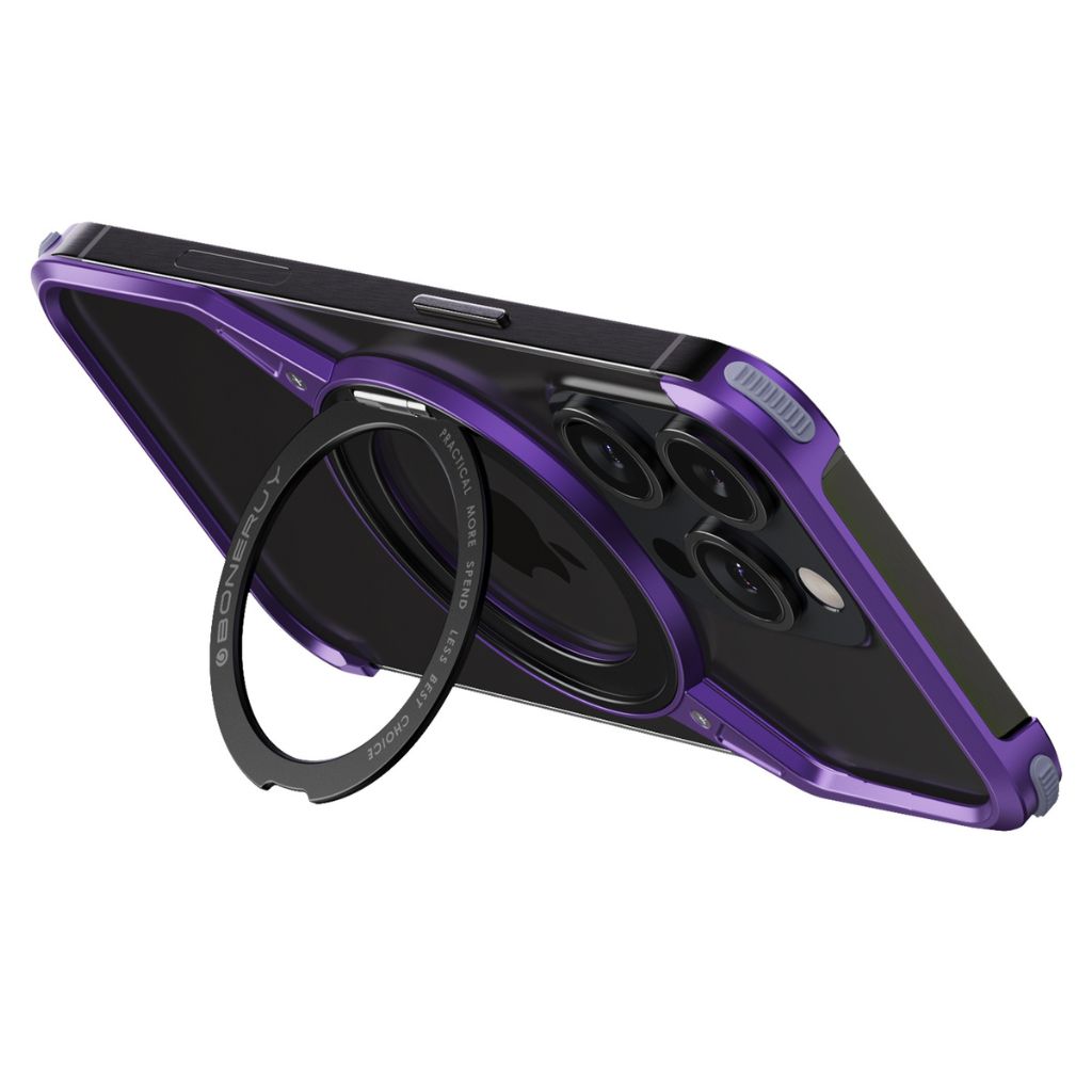 iPhone 16 Pro Max Case - Purple MagSafe | Minimal Style