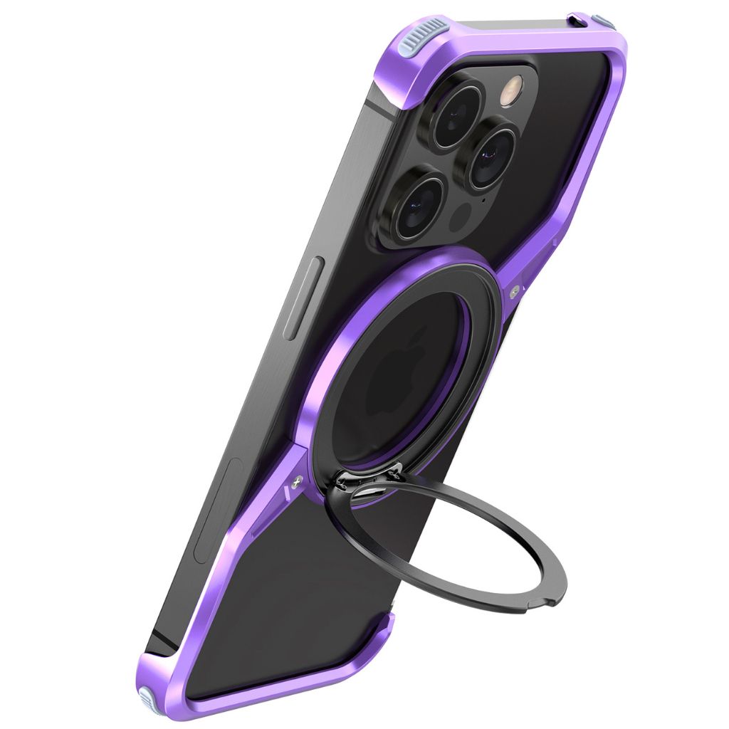 iPhone 16 Pro Max Case - Purple MagSafe | Minimal Style