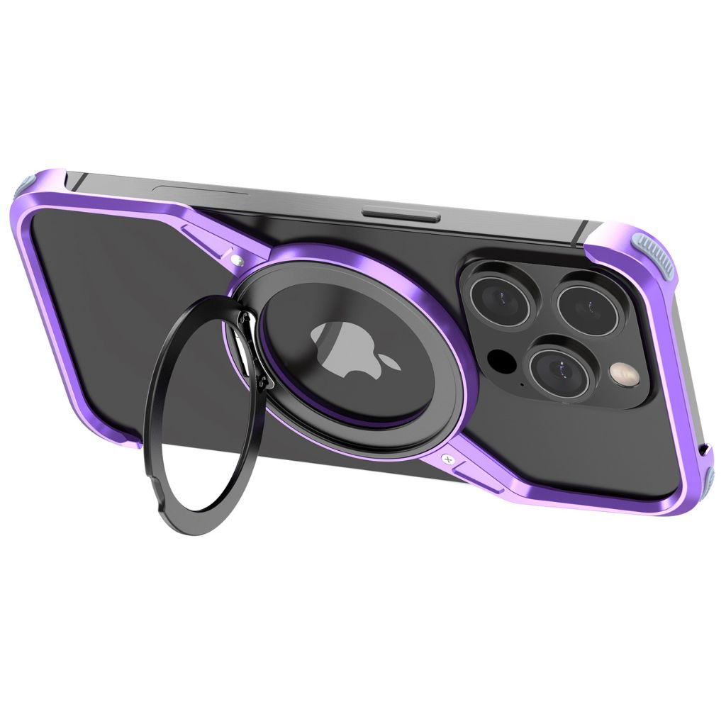iPhone 16 Pro Max Case - Purple MagSafe | Minimal Style