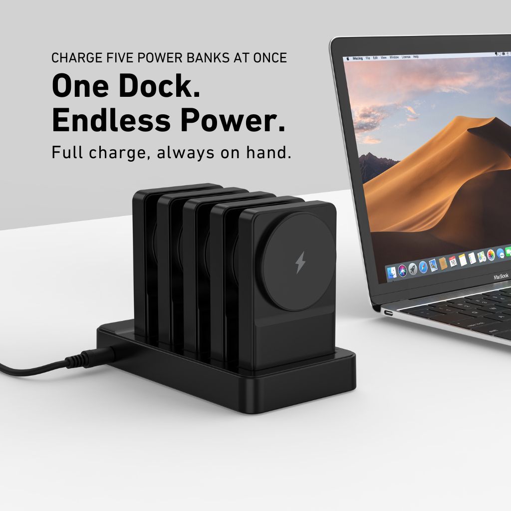 Magnetic Wireless Charging Hub - 10-in-1, Detachable | Organize