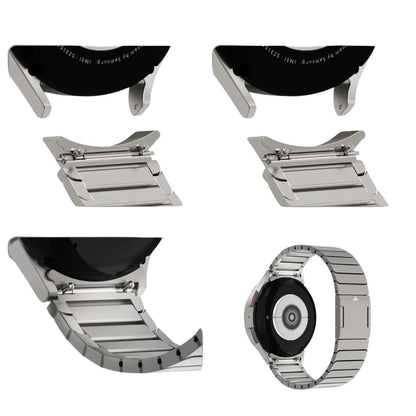 Galaxy Watch Strap - Silver Stainless Steel | Premium Style