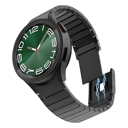 Galaxy Watch Strap - Silver Stainless Steel | Premium Style