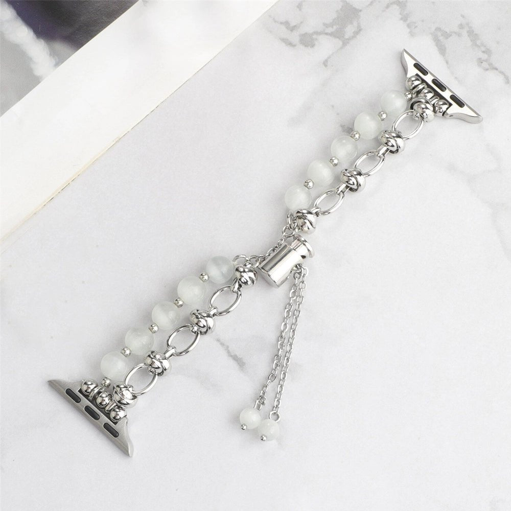 Apple Watch Pearl Band - Elegant Beaded Strap | Sophisticated