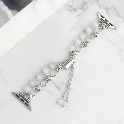 Apple Watch Pearl Band - Elegant Beaded Strap | Sophisticated
