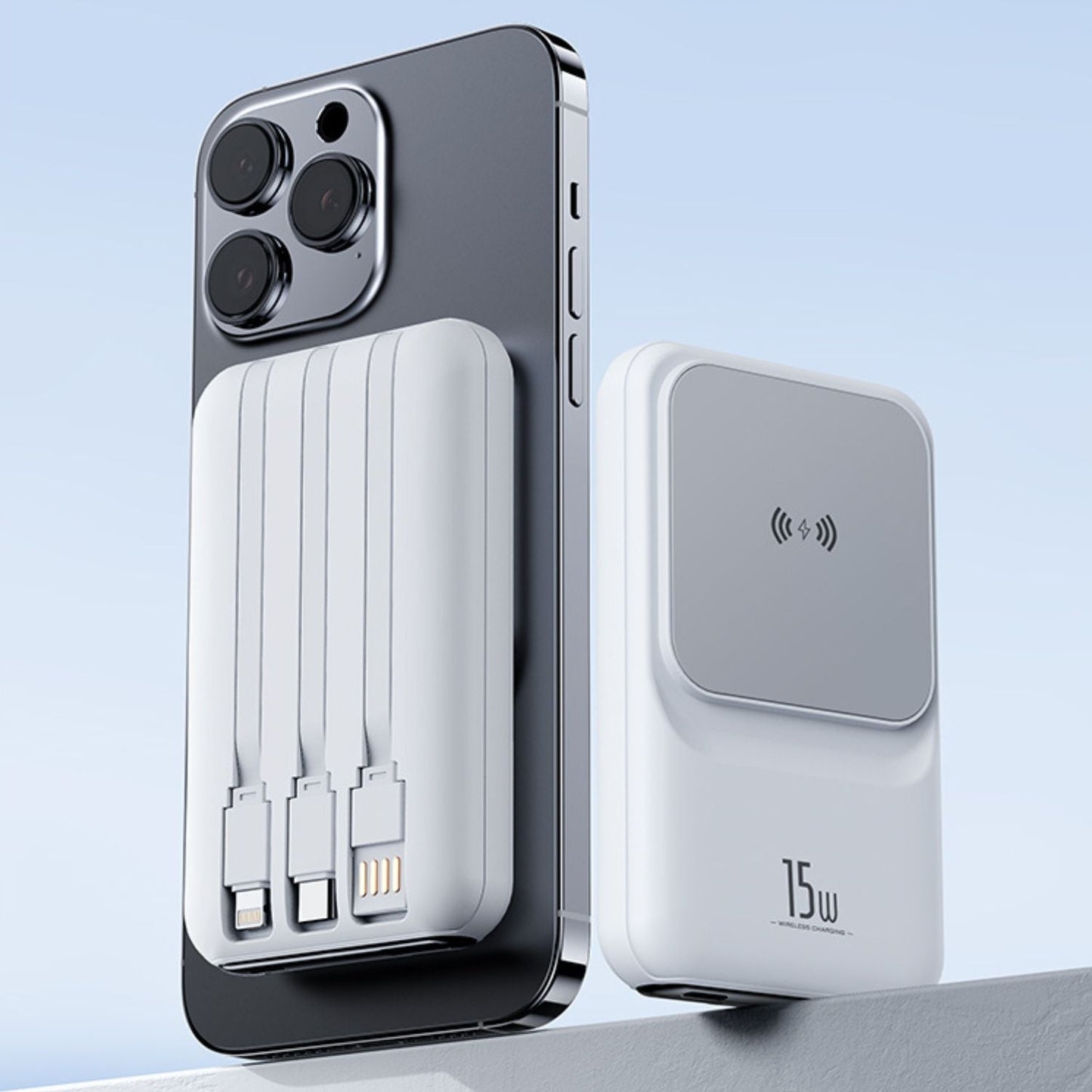 Magnetic Power Bank - Wireless iPhone Charger | Fast Charging