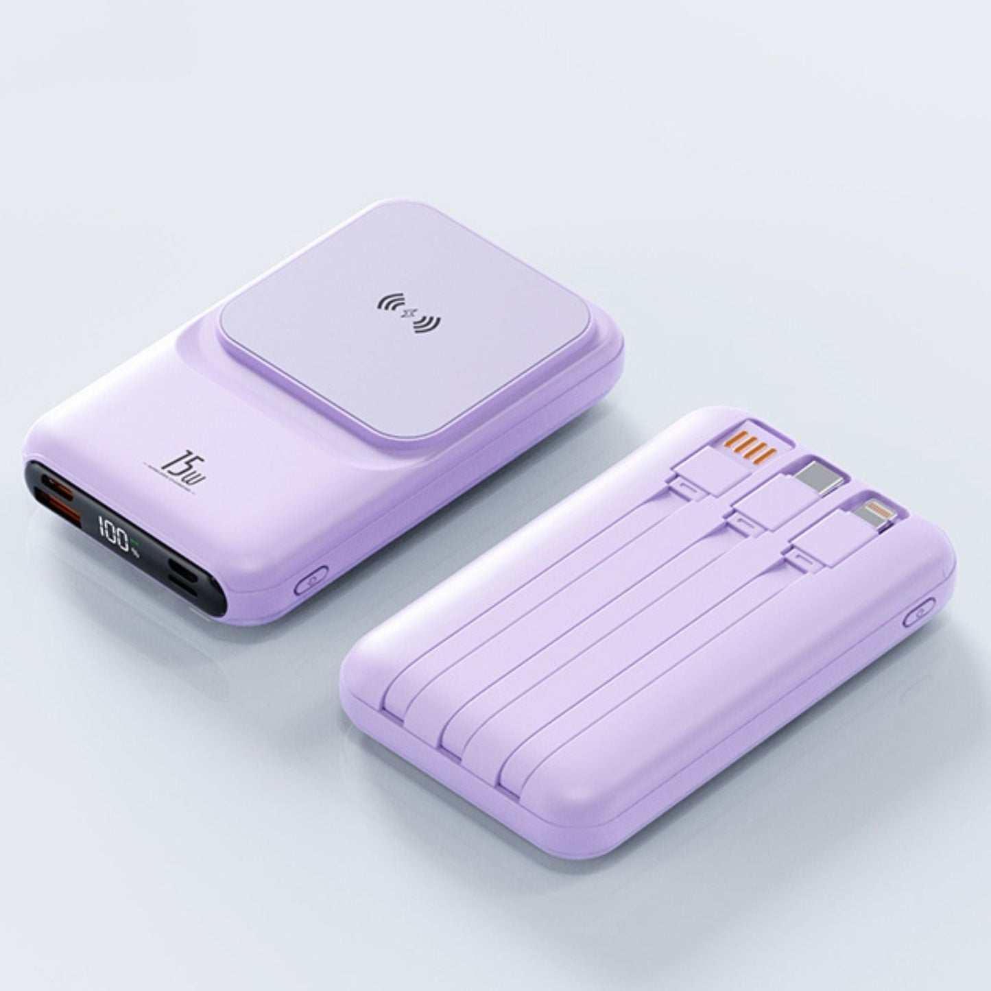 Magnetic Power Bank - Wireless iPhone Charger | Fast Charging