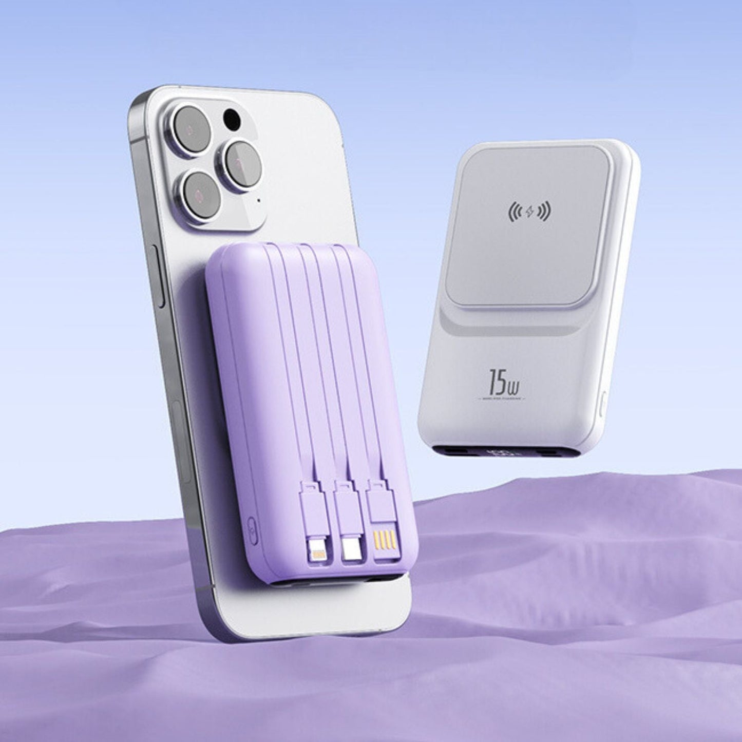 Magnetic Power Bank - Wireless iPhone Charger | Fast Charging