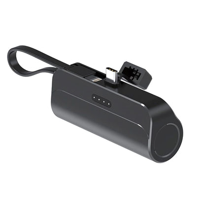 Mini Power Bank - Compact, USB-C | Portable Style
