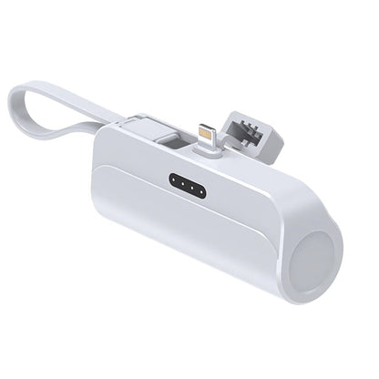 Mini Power Bank - Compact, USB-C | Portable Style