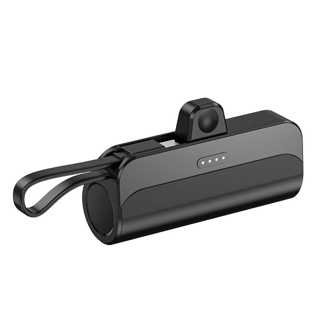 Mini Power Bank - Compact, USB-C | Portable Style