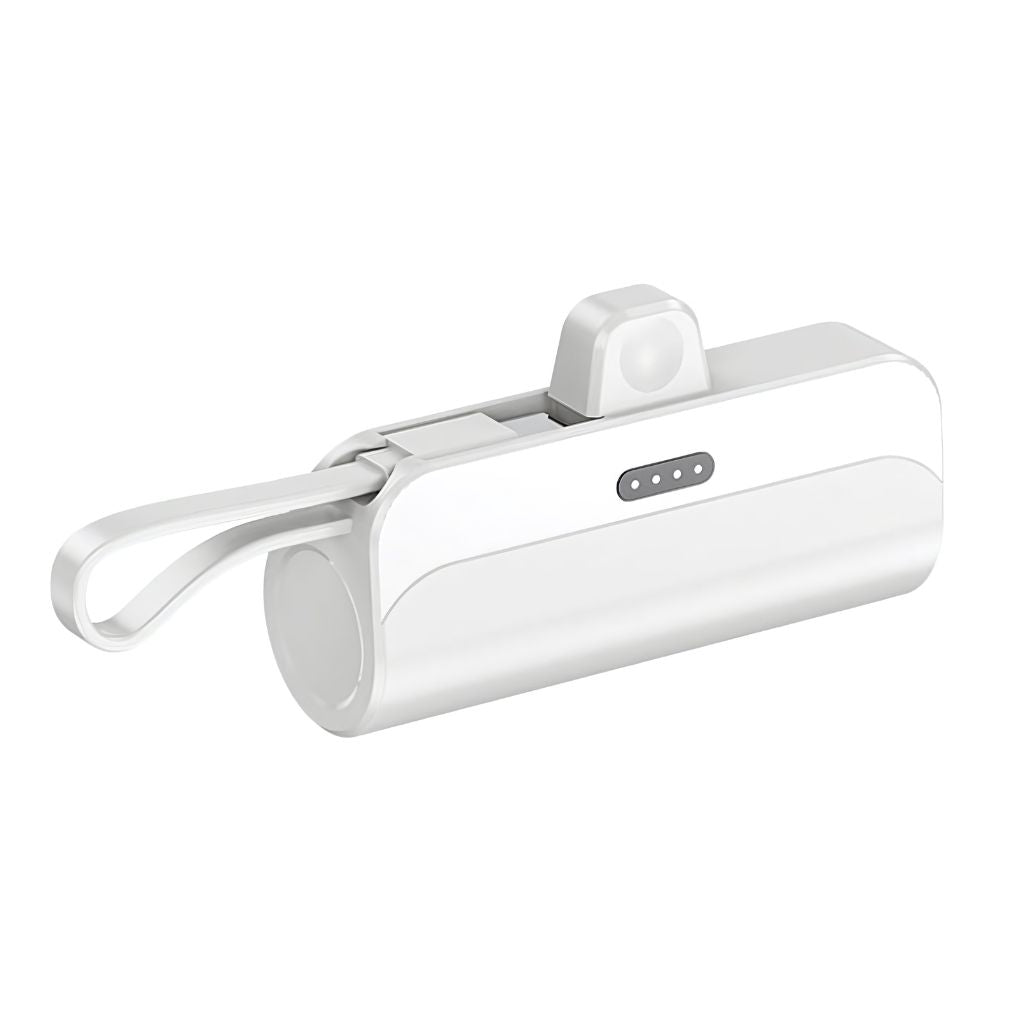 Mini Power Bank - Compact, USB-C | Portable Style