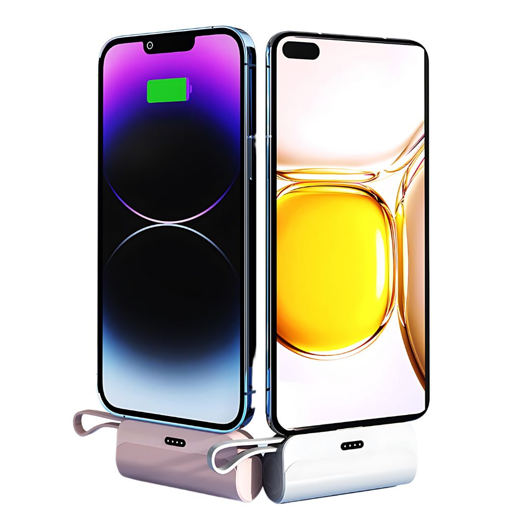 Mini Power Bank - Compact, USB-C | Portable Style