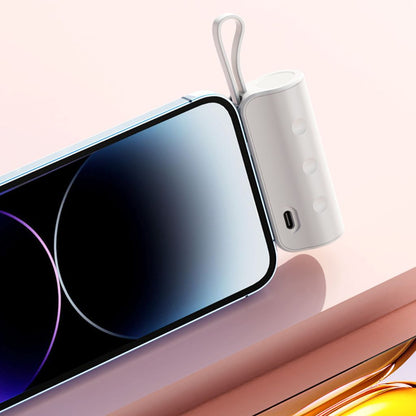 Mini Power Bank - Compact, USB-C | Portable Style