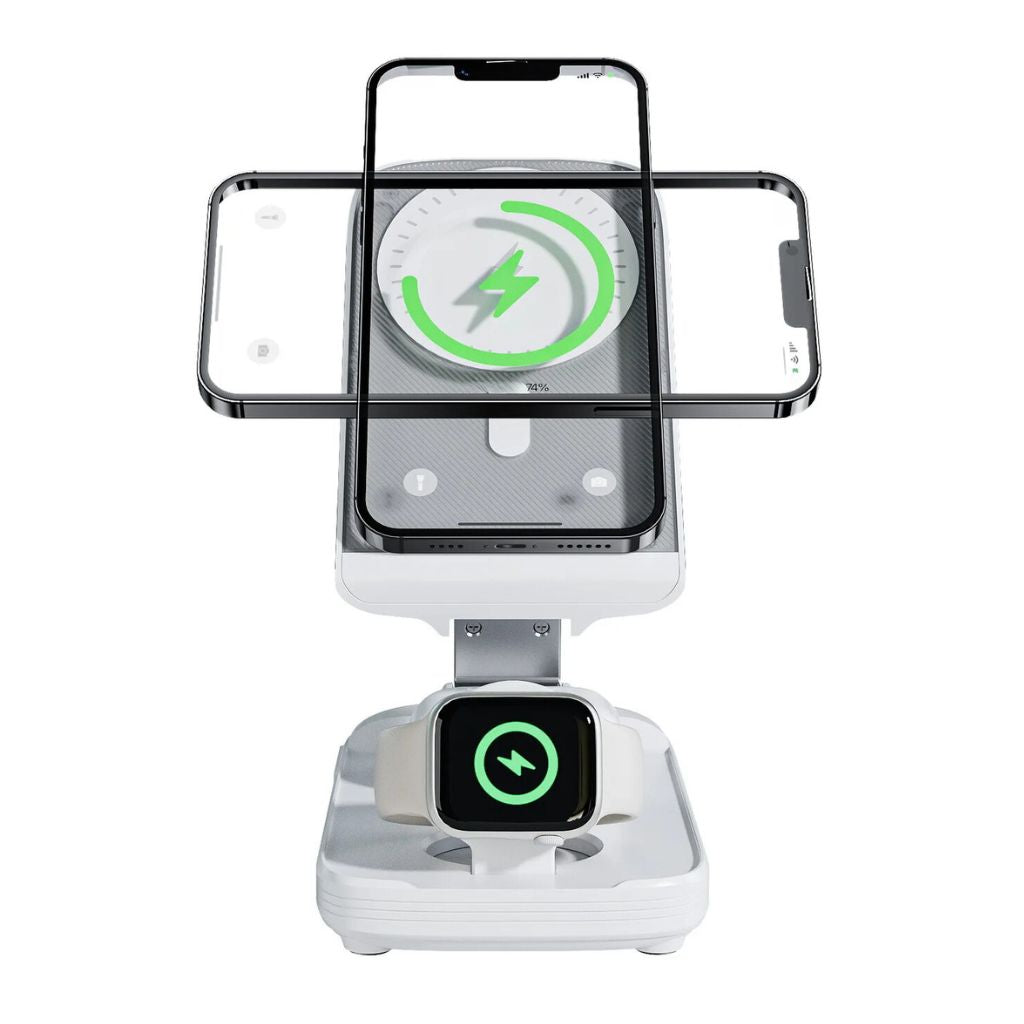 3-in-1 Apple Charger - Wireless, Fast Charging | Portable