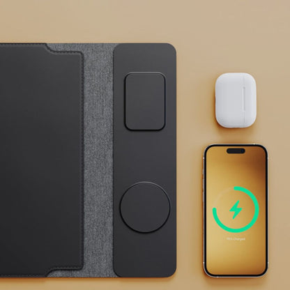 MagSafe Laptop Sleeve - Vegan Leather, Wireless Charging | Productivity
