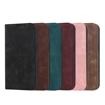 iPhone 16 Pro Max Leather Wallet Case - MagSafe RFID | Secure