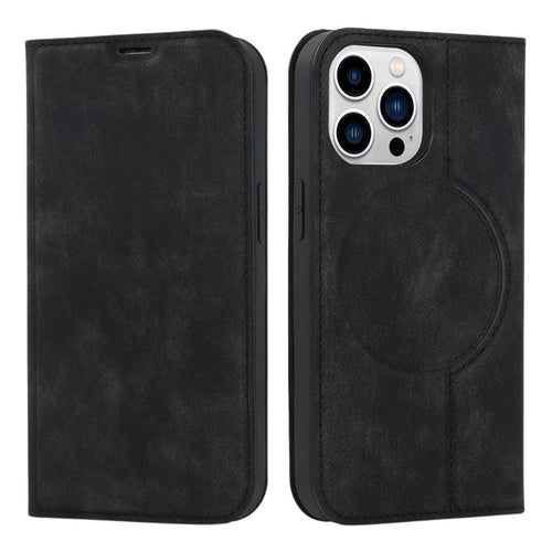 iPhone 16 Pro Max Leather Wallet Case - MagSafe RFID | Secure