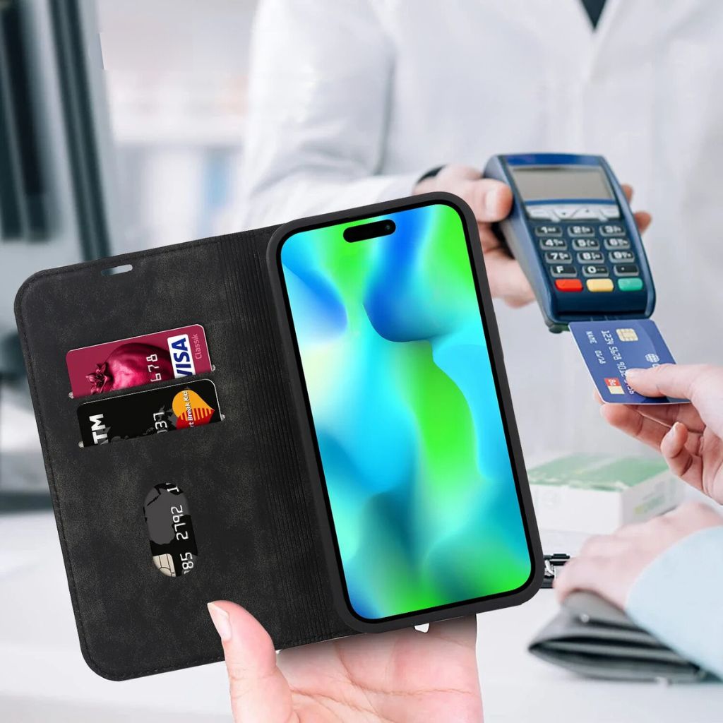iPhone 16 Pro Max Leather Case - Wallet, MagSafe | 360° Protection