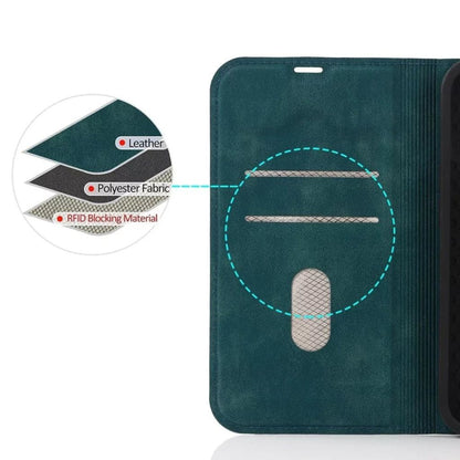 iPhone 16 Pro Max Leather Wallet Case - MagSafe RFID | Secure
