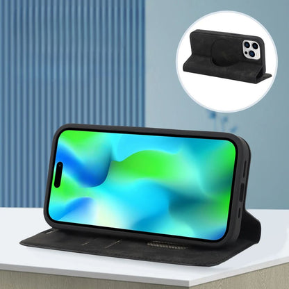 iPhone 16 Pro Max Leather Wallet Case - MagSafe RFID | Secure