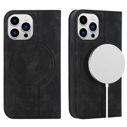 iPhone 16 Pro Max Leather Wallet Case - MagSafe RFID | Secure