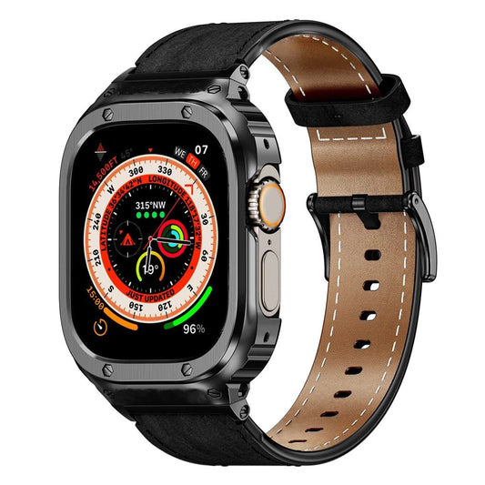 Apple Watch Leather Band - Steel Case | Style