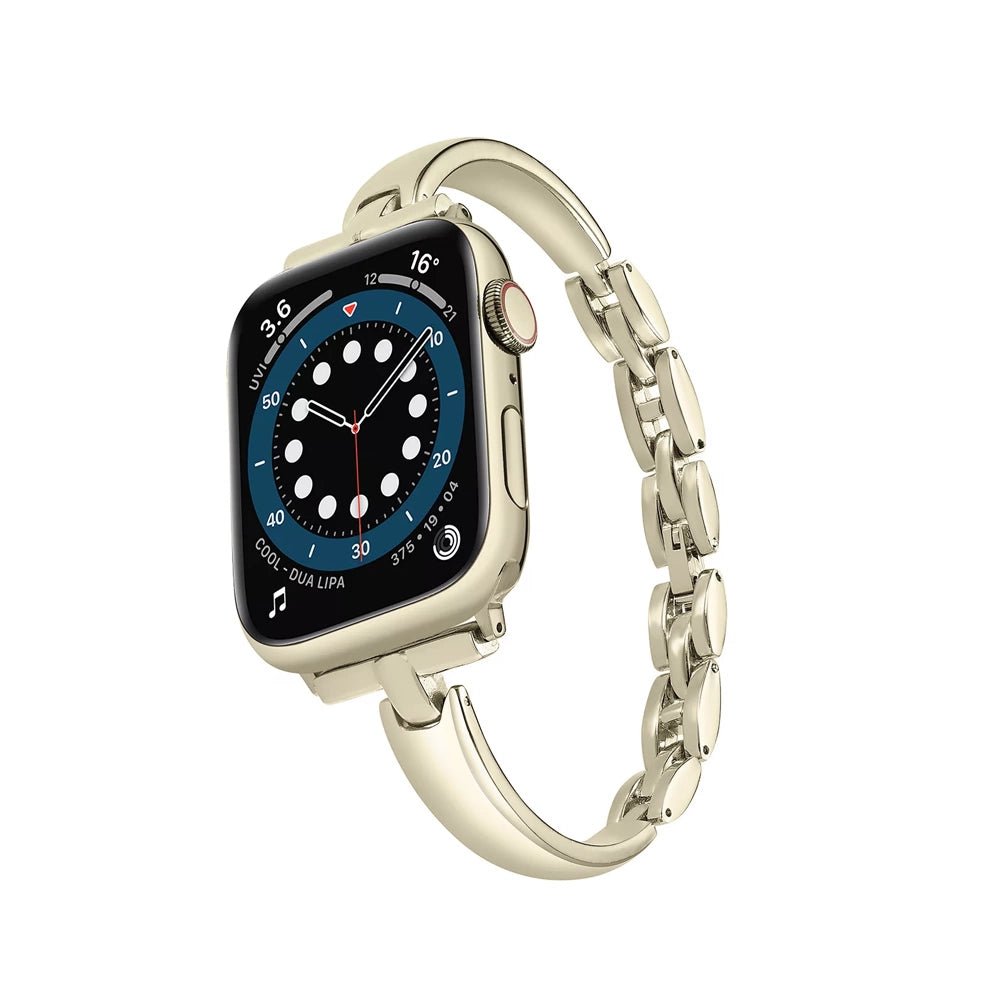 Rose Gold Apple Watch Band - Stainless Steel | Elegant