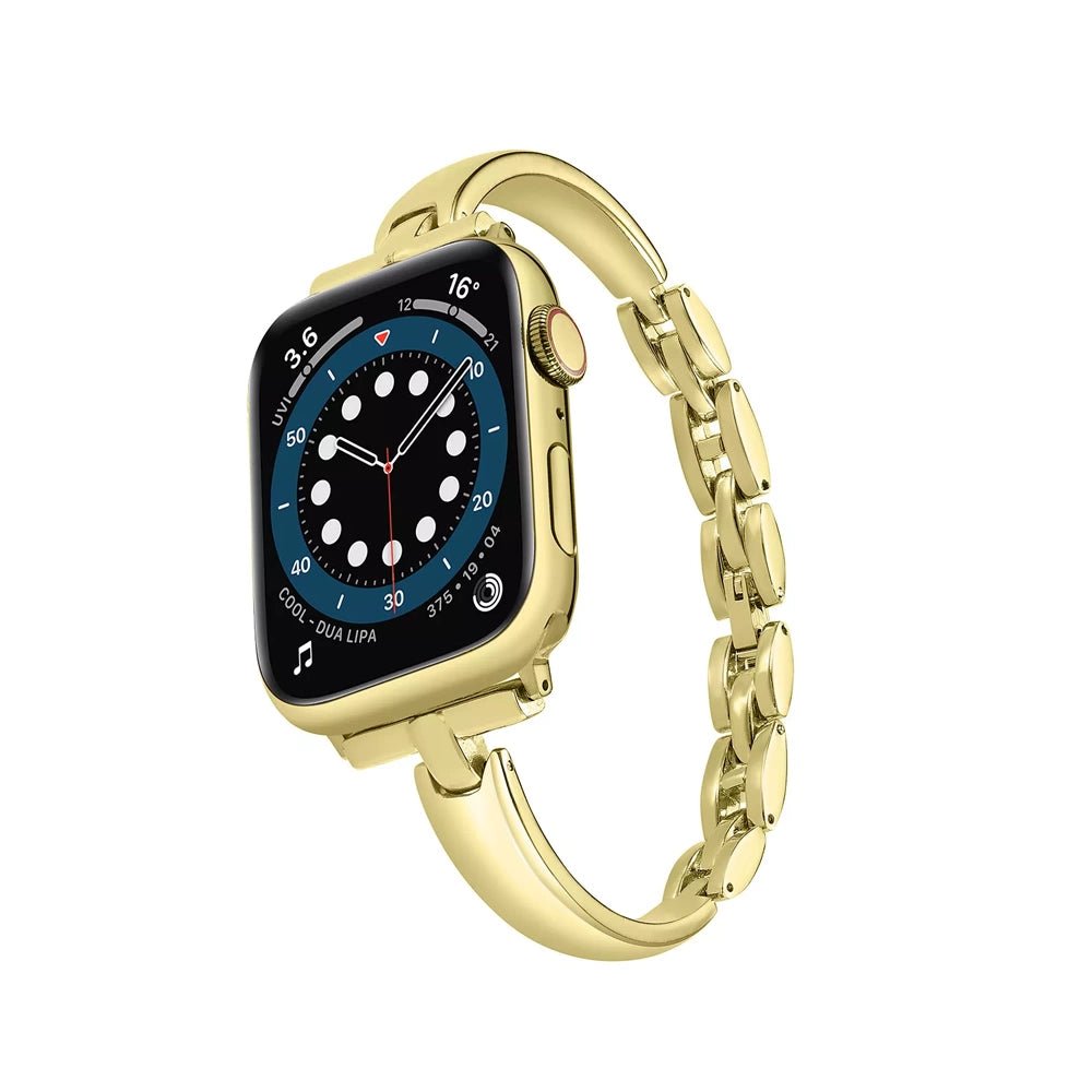 Rose Gold Apple Watch Band - Stainless Steel | Elegant