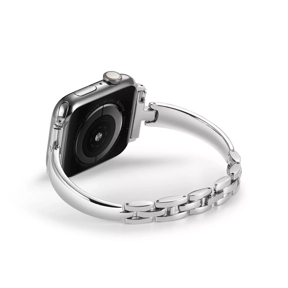Rose Gold Apple Watch Band - Stainless Steel | Elegant