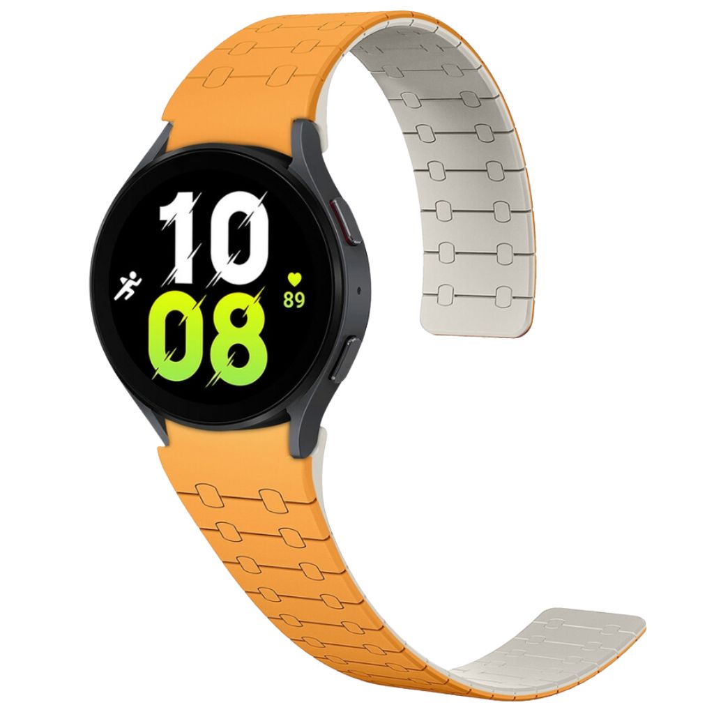 Samsung Galaxy Watch Silicone Magnetic Strap - Slim, Secure | Comfort