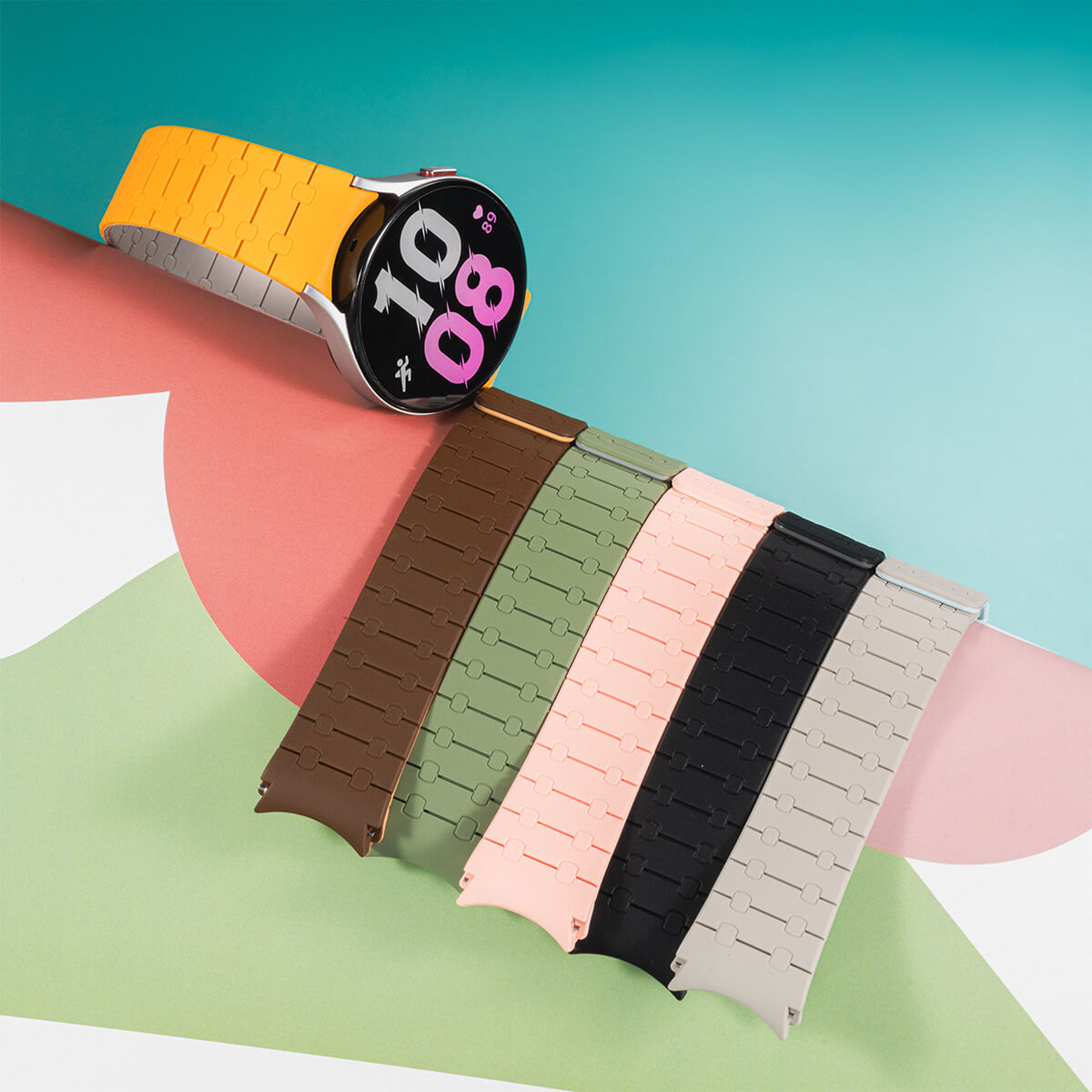 Samsung Galaxy Watch Magnetic Band - Silicone, Slim | Comfort