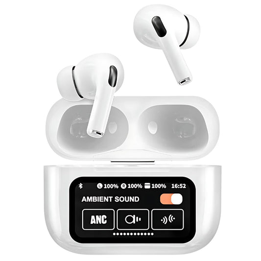 Smart Touchscreen Earbuds - Wireless, Waterproof | HD Sound