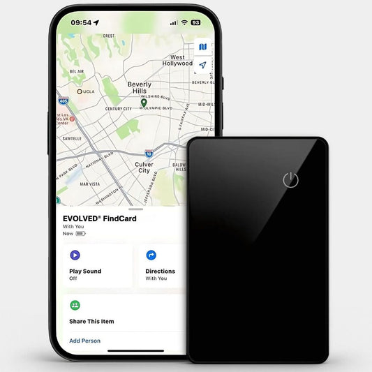 Wallet Tracker Card - Ultra-Thin, Find My | Peace of Mind