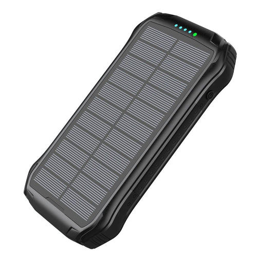 Solar Power Bank - 16000mAh, Waterproof | Reliable