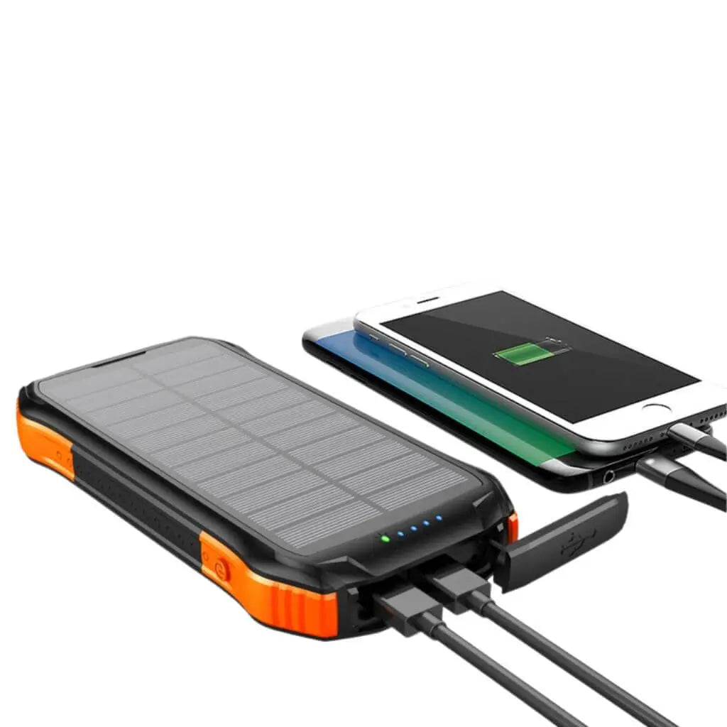 Solar Power Bank - 16000mAh, Waterproof | Adventure Ready