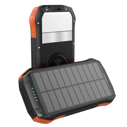 Solar Power Bank - 16000mAh, Waterproof | Reliable