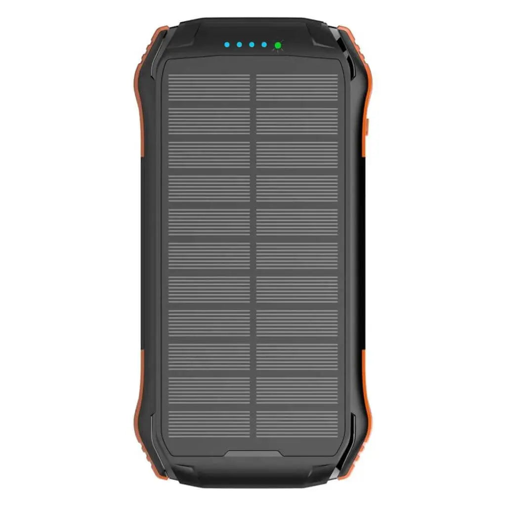 Solar Power Bank - 16000mAh, Waterproof | Reliable