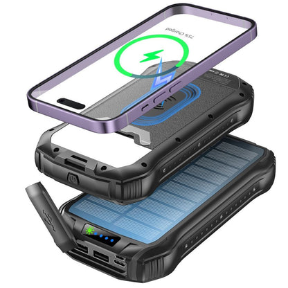 Solar Power Bank - 26800mAh, Fast Charging | Reliable Power