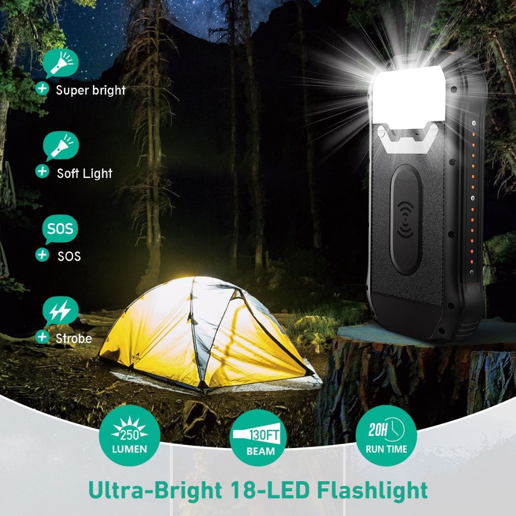 Solar Power Bank - 26800mAh, Fast Charging | Reliable Power