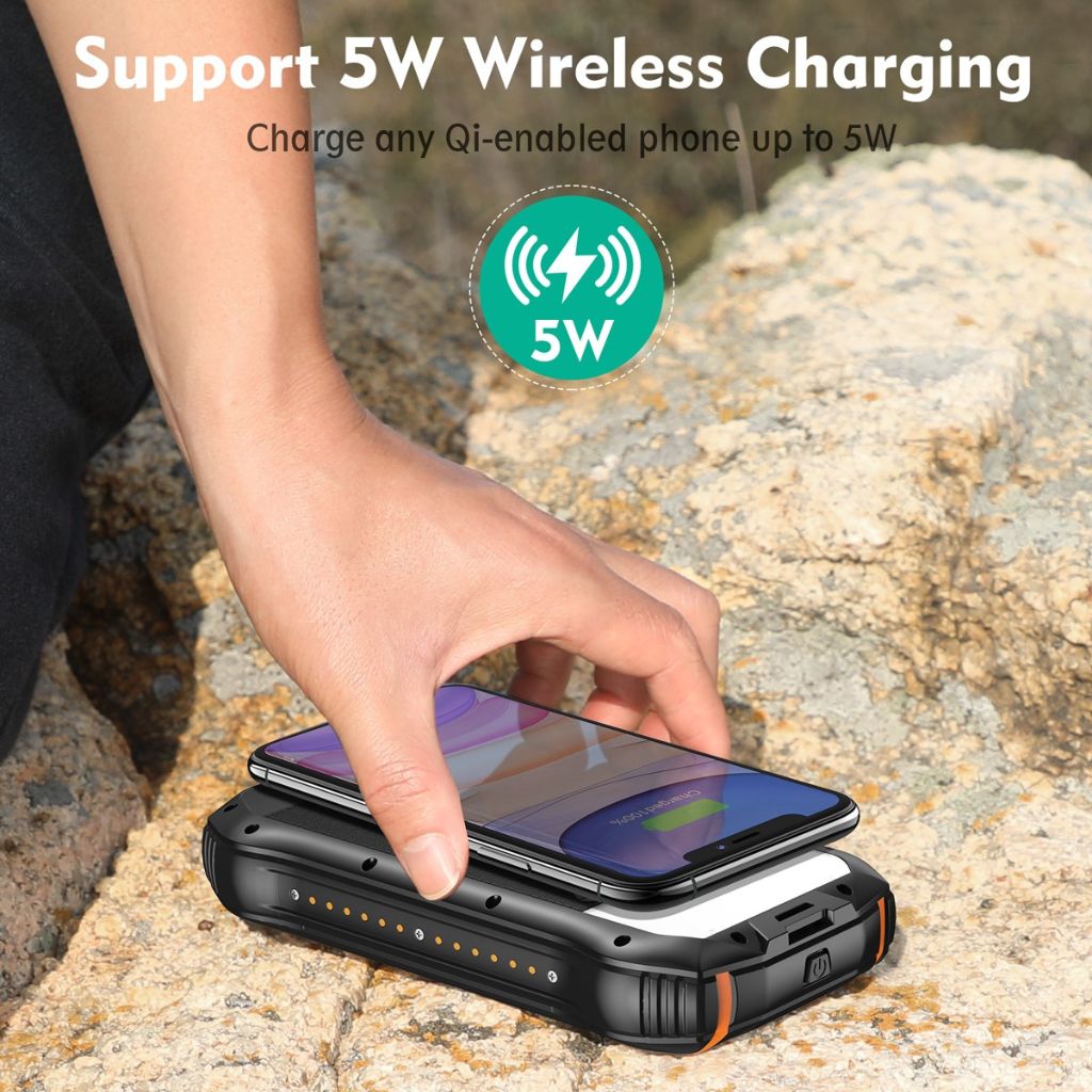 Solar Power Bank - 26800mAh, Fast Charging | Reliable Power