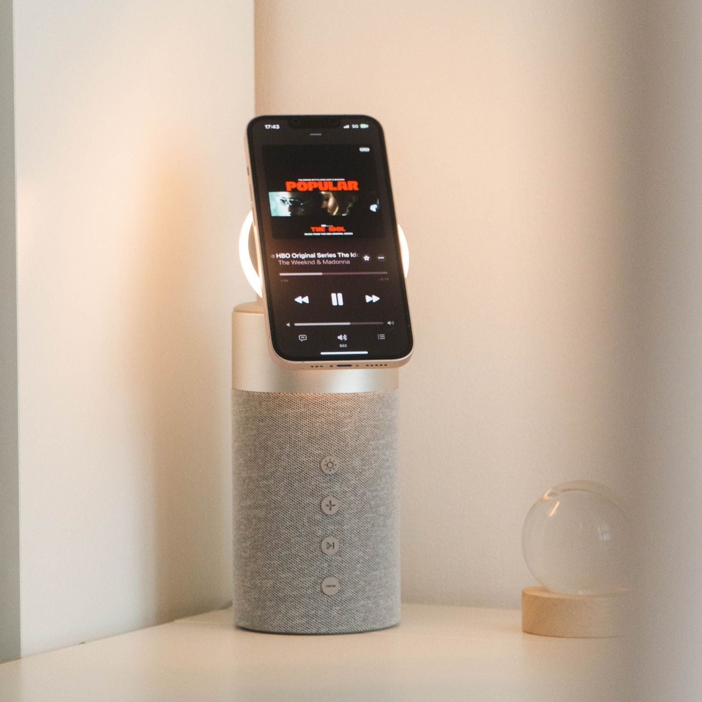 MagSafe Speaker Charger - Wireless Charging & Audio | Portable
