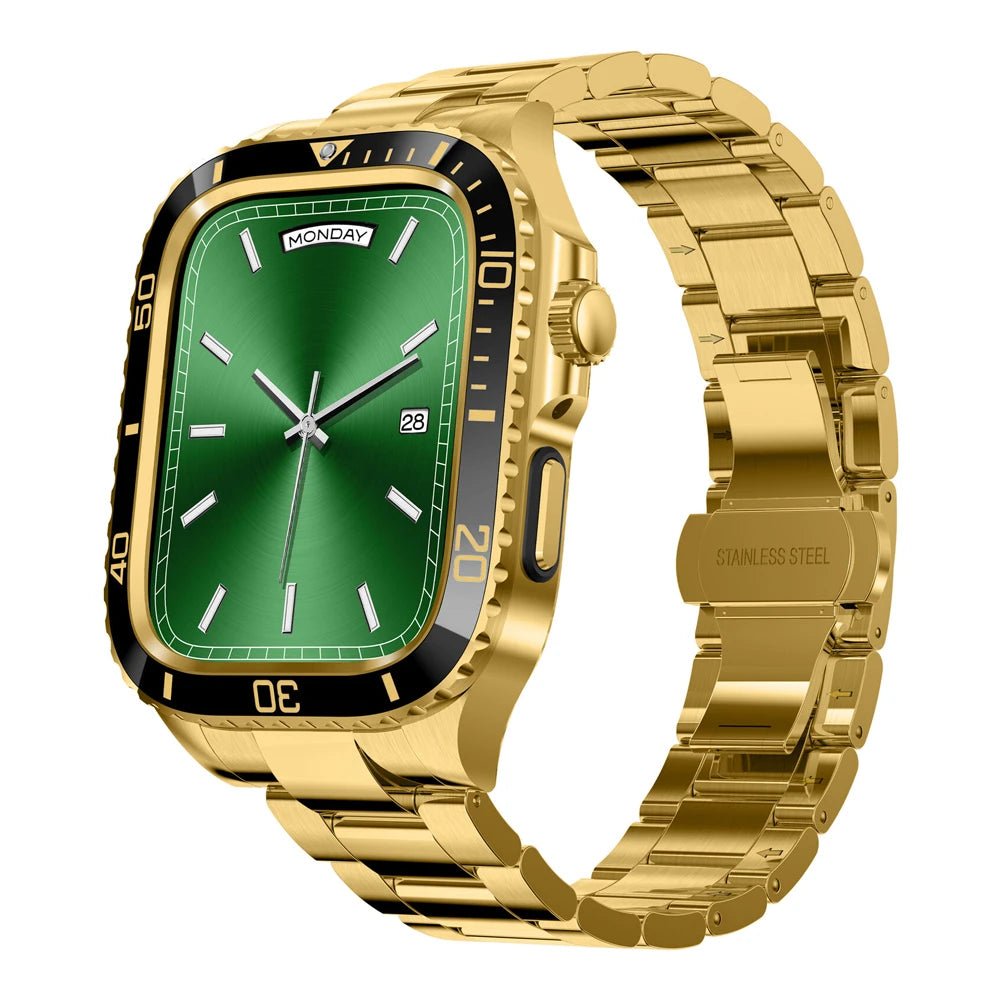 Apple Watch Stainless Steel Case - Durable, Sleek | Protection
