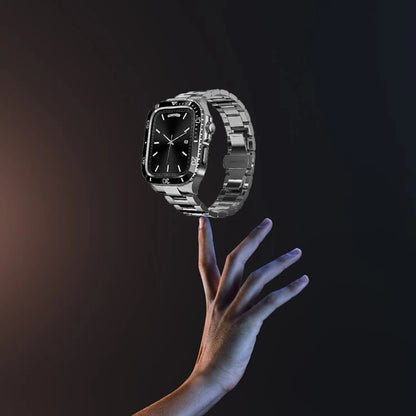 Apple Watch Stainless Steel Case - Durable, Sleek | Protection
