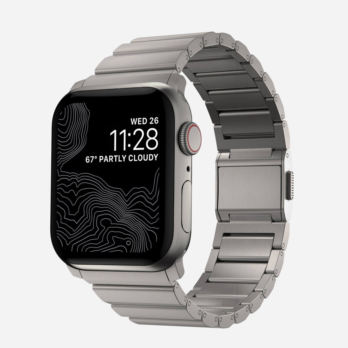 Apple Watch Titanium Band - Magnetic Clasp | Elegant