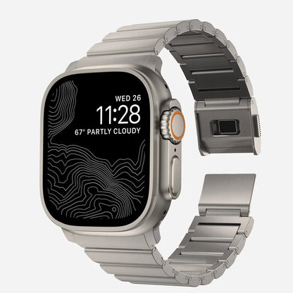 Apple Watch Titanium Band - Magnetic Clasp | Elegant