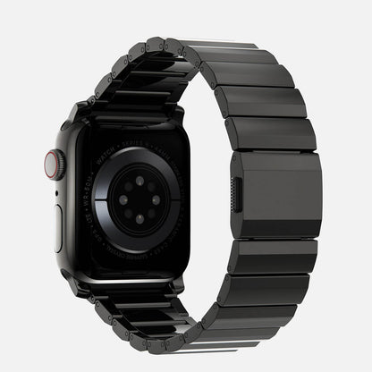 Apple Watch Titanium Band - Polished Gray, Magnetic | Elegant